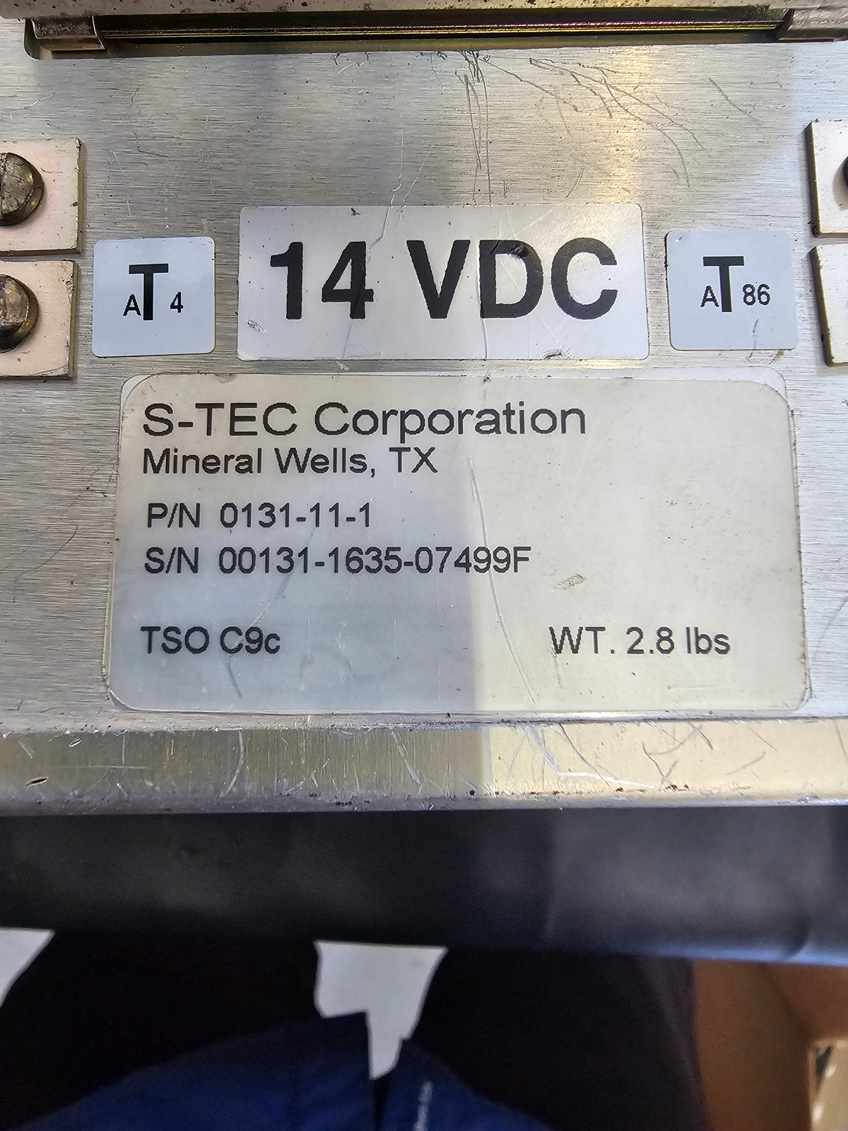 PN# 0131-11-1 S-Tec Autopilot controller