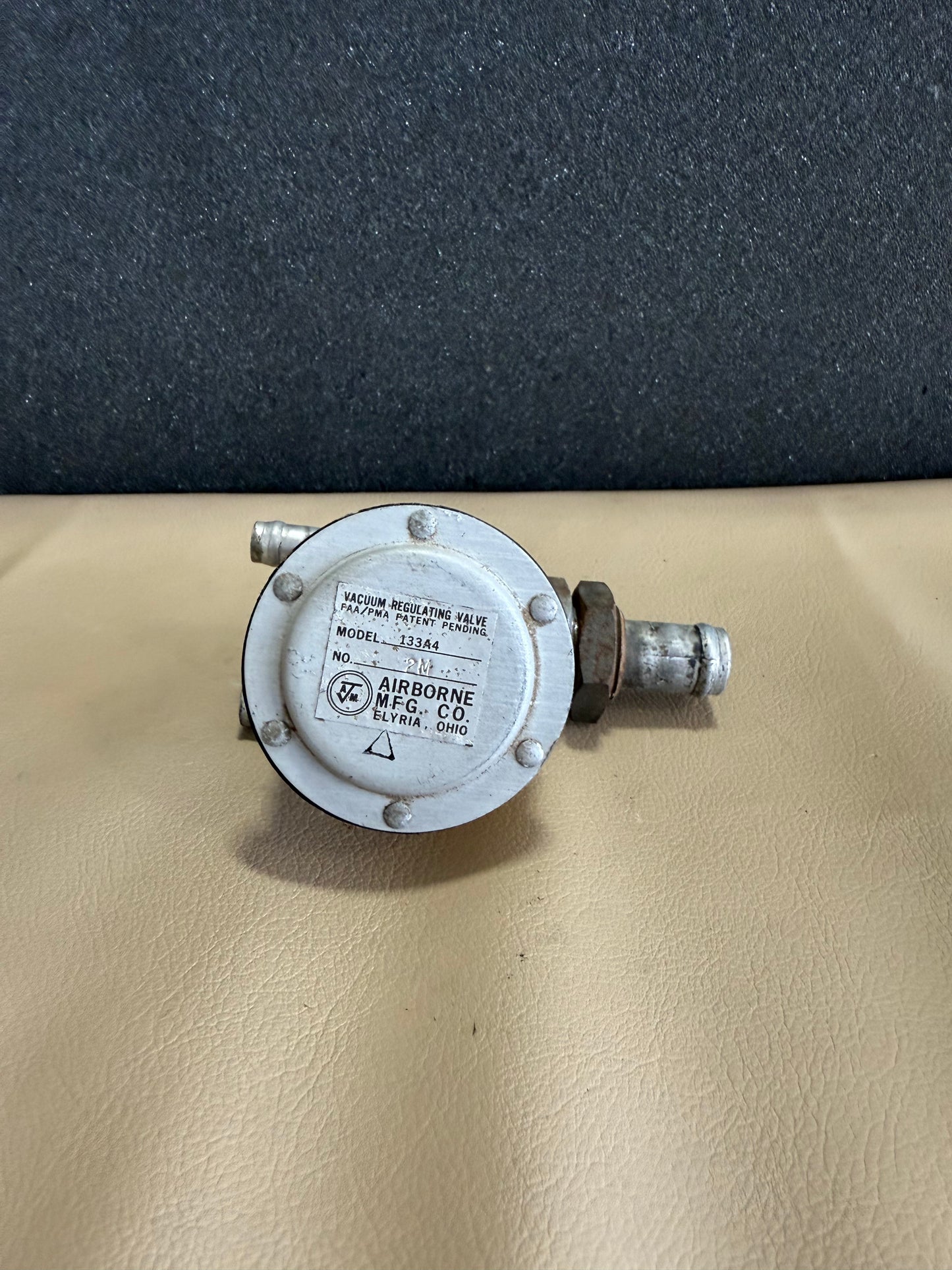 Airborne Vacuum Regulating Valve | P/N 133A4