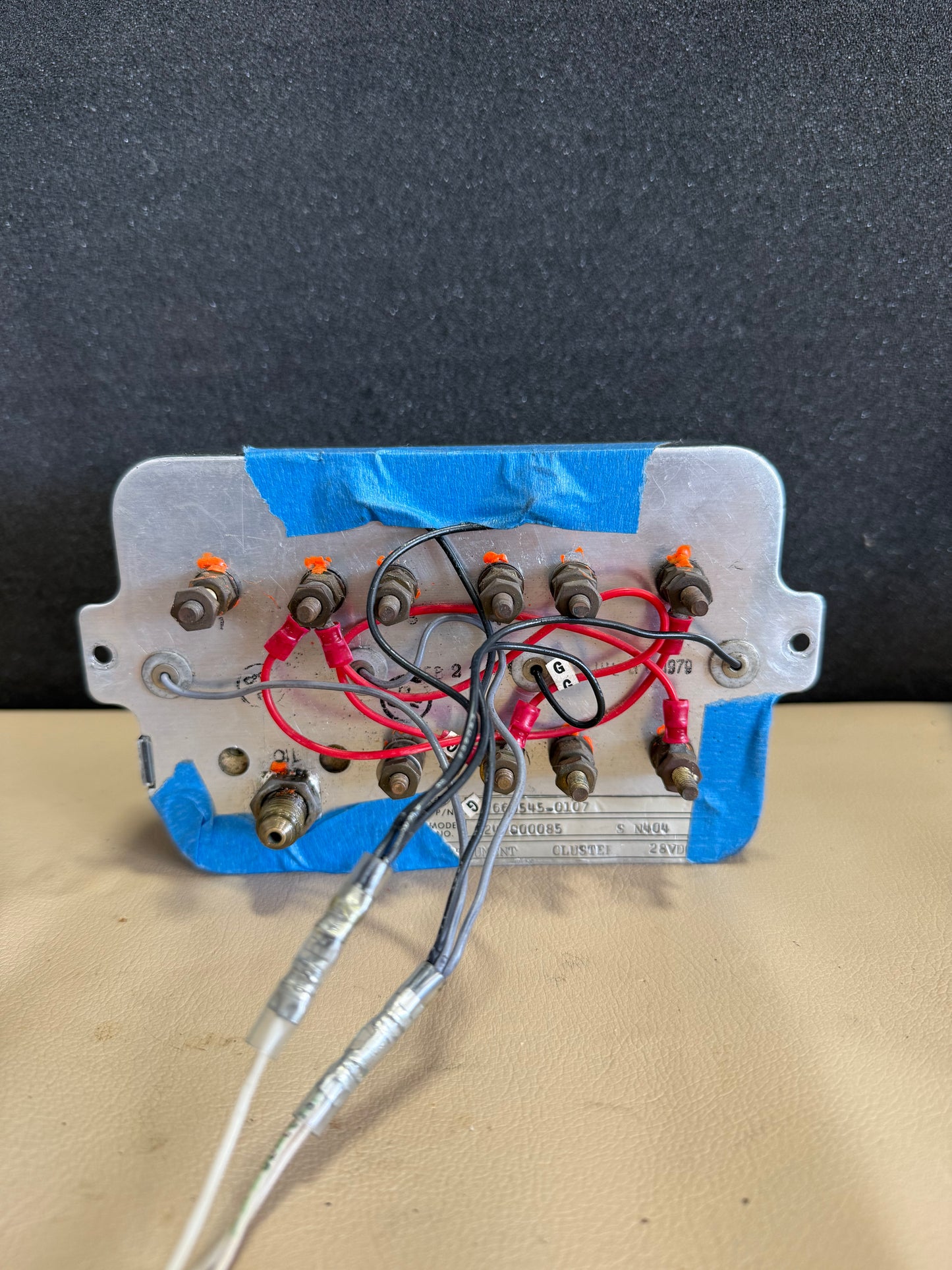 Engine Instrument Cluster | P/N C669545-0107