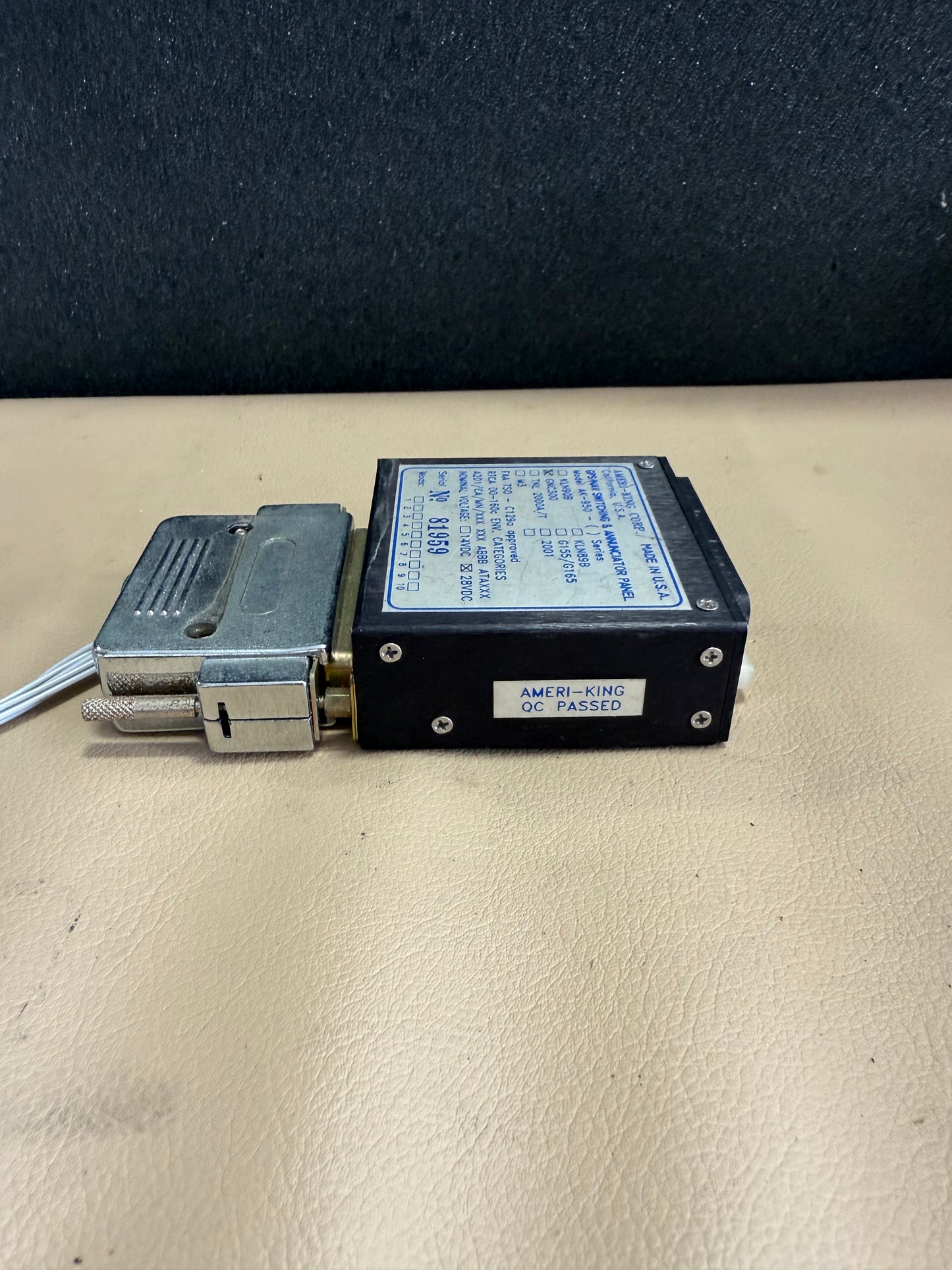Ameri-King GPS/NAV Switch & Annunciator Panel | P/N AK-950