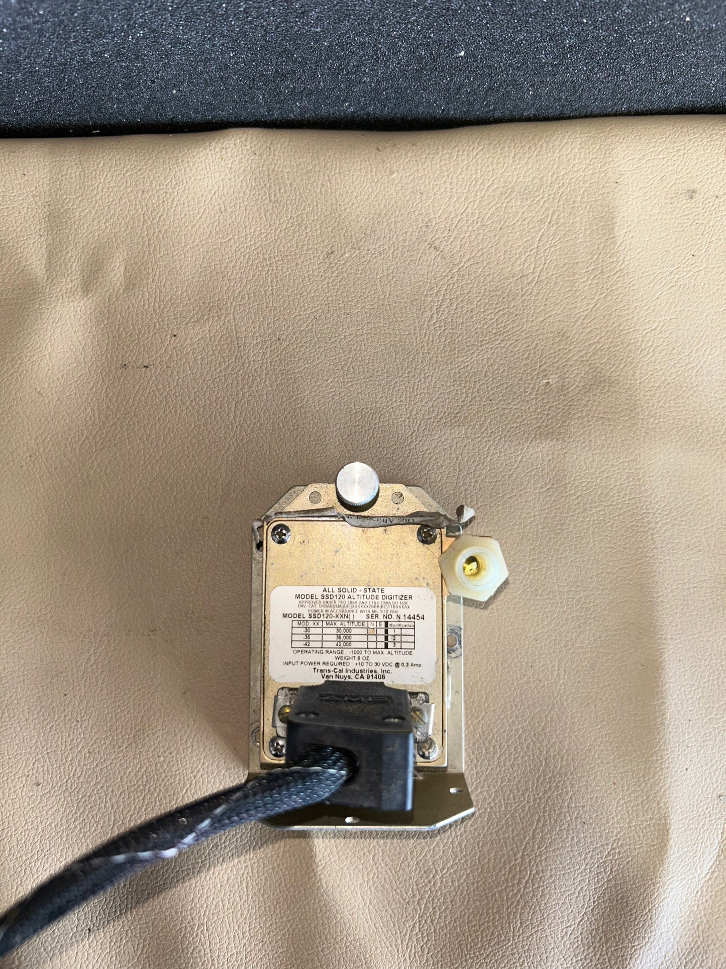 Trans-Cal | Altitude Digitizer | P/N SSD120-XXN