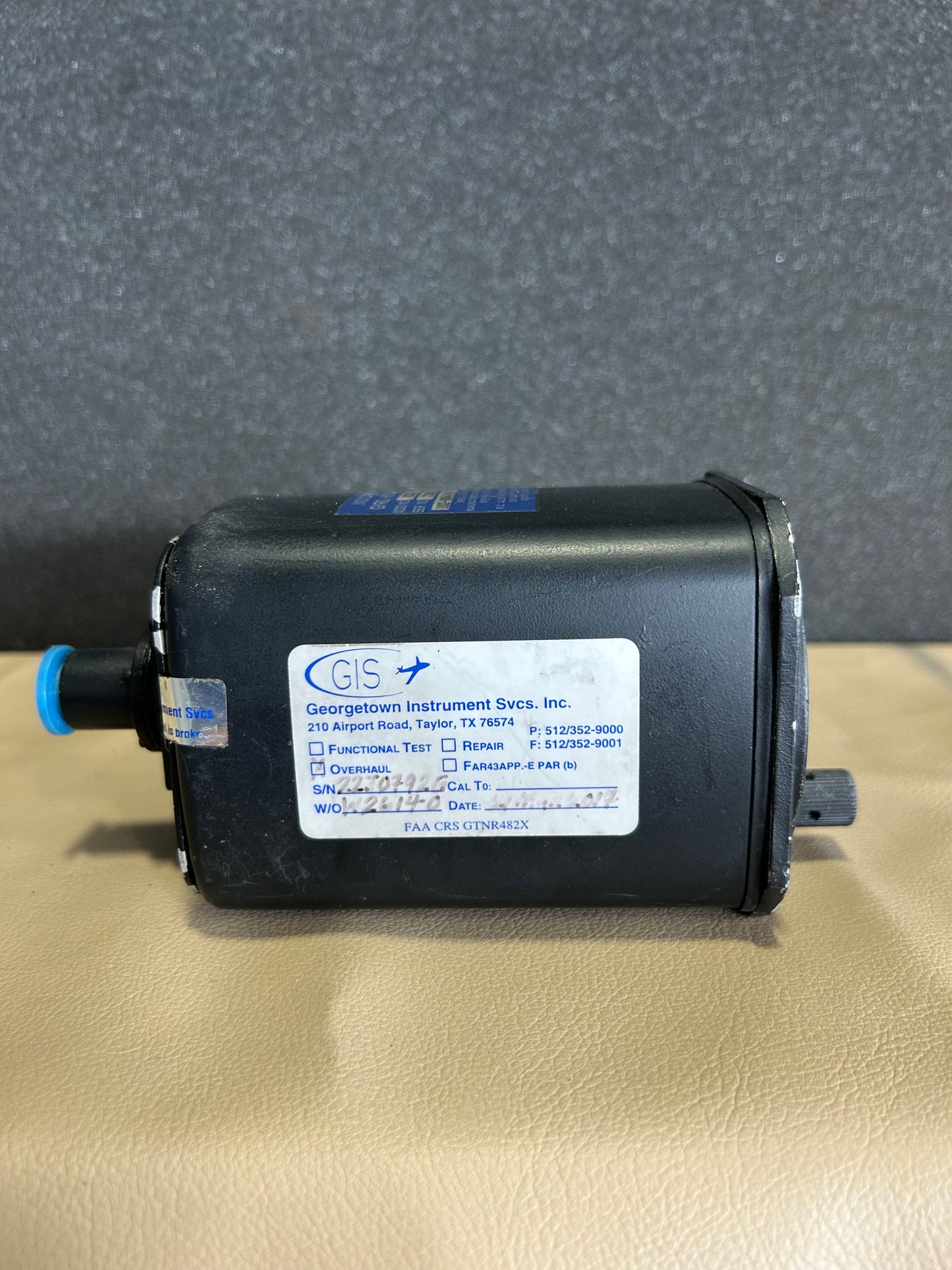 RC Allen Vacuum Horizen Gyro | P/N RCA22-7