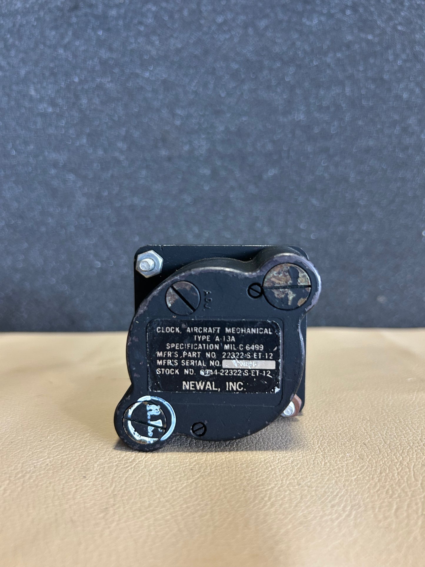 Waltham Clock | P/N 22322-S-ET-12