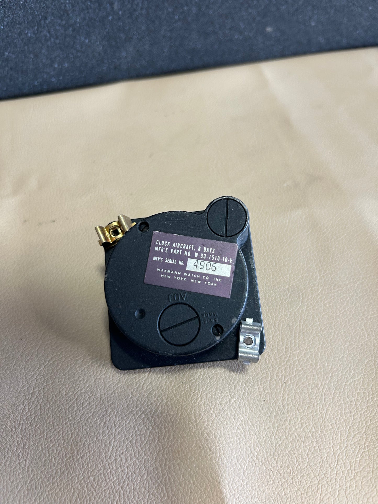 Wakmann Clock | P/N W-33-7510-10-E