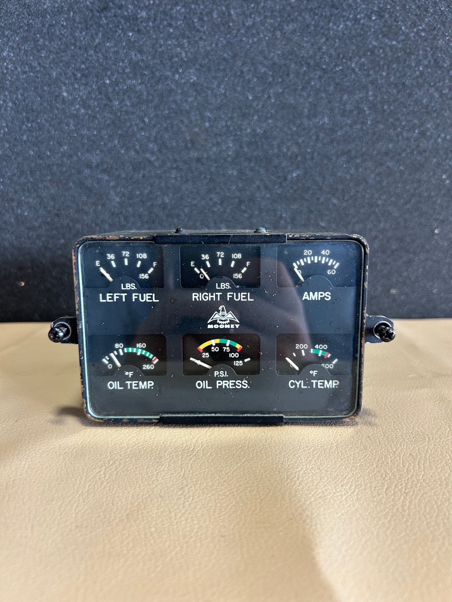 Mooney M20/M20E Garwin Instrument Cluster | P/N 22-166-09
