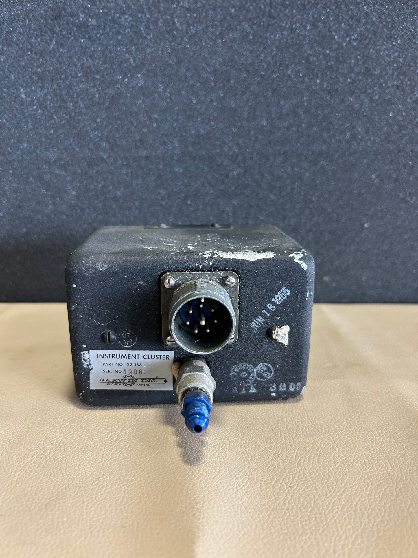 Mooney M20/M20E Garwin Instrument Cluster | P/N 22-166-09