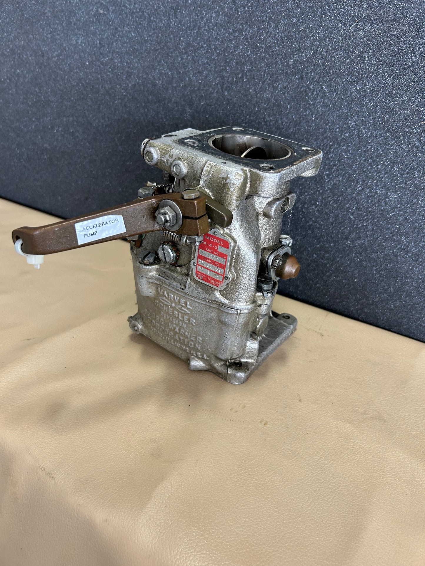 Marvel Schebler | Carburetor Assembly | P/N 10-4893-1
