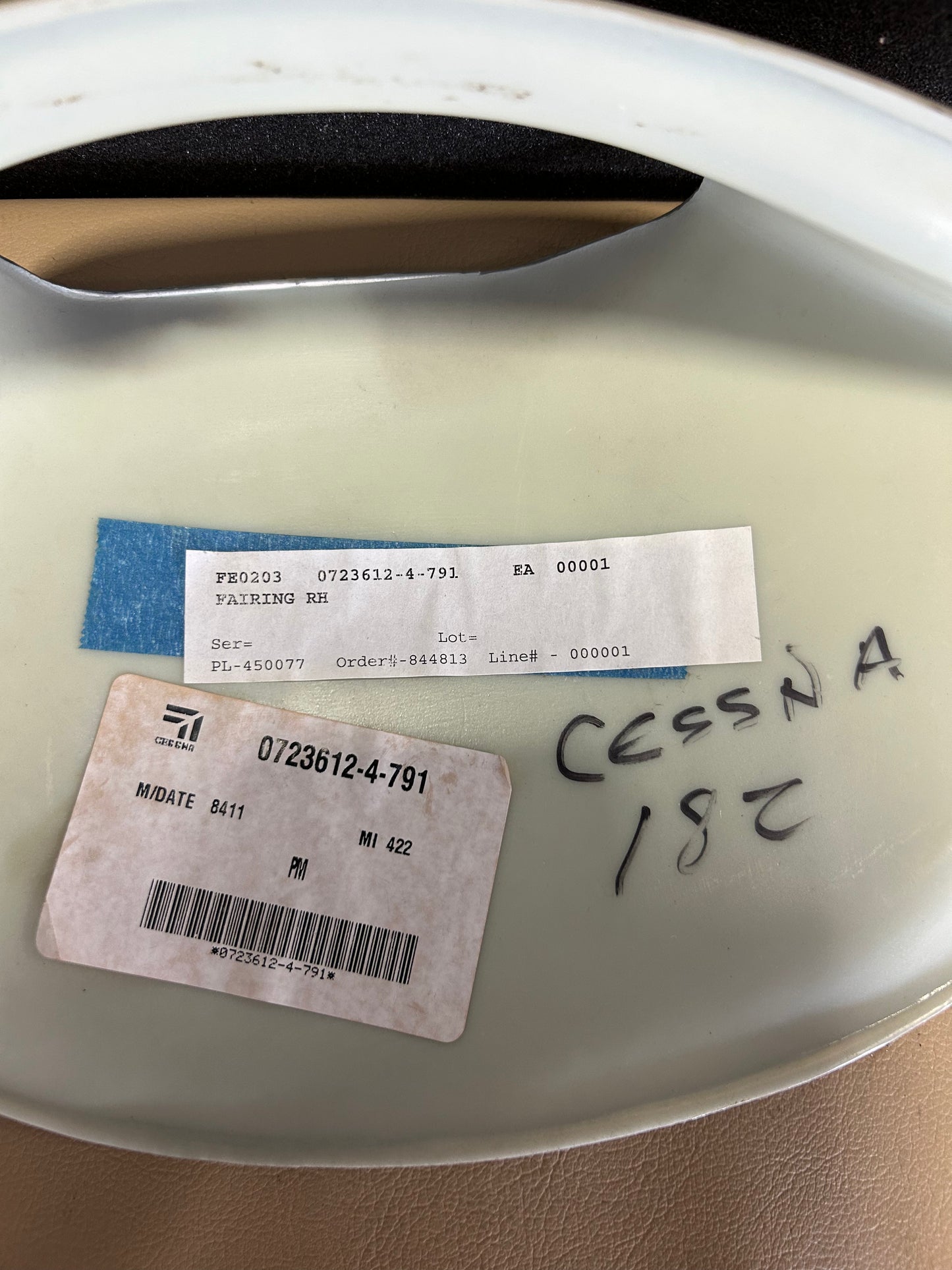 Cessna 182 Strut Fairing (RH) | P/N 0723612-4-791