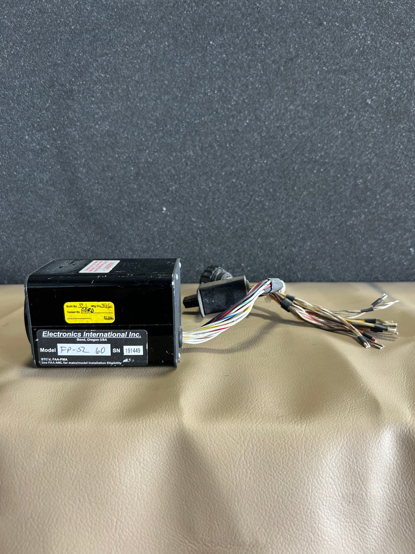 Electronics International | Fuel Flow Transducer | P/N FP-S2-60