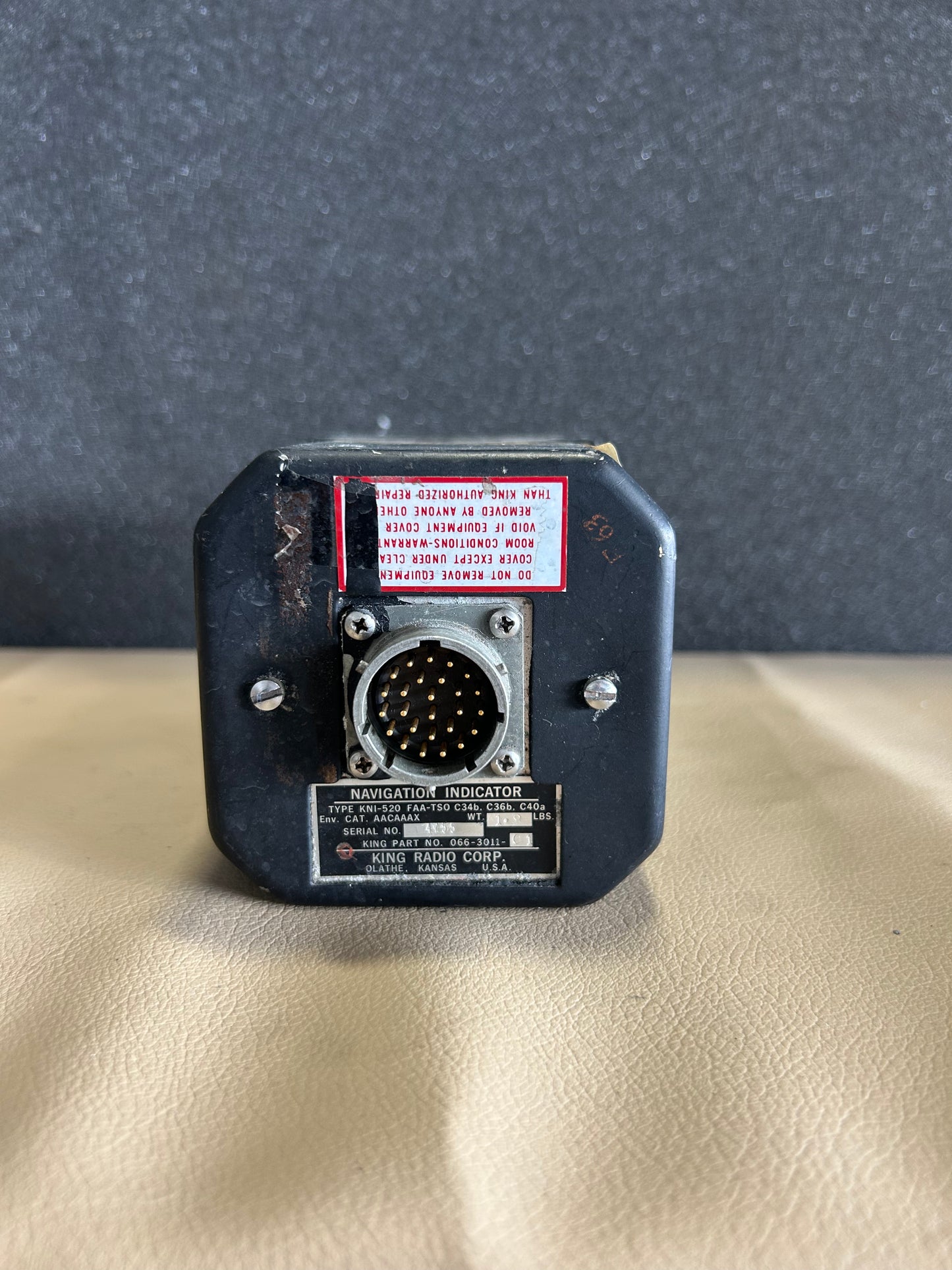 BendixKing | Navigation Indicator Gauge | P/N 066-3011-01