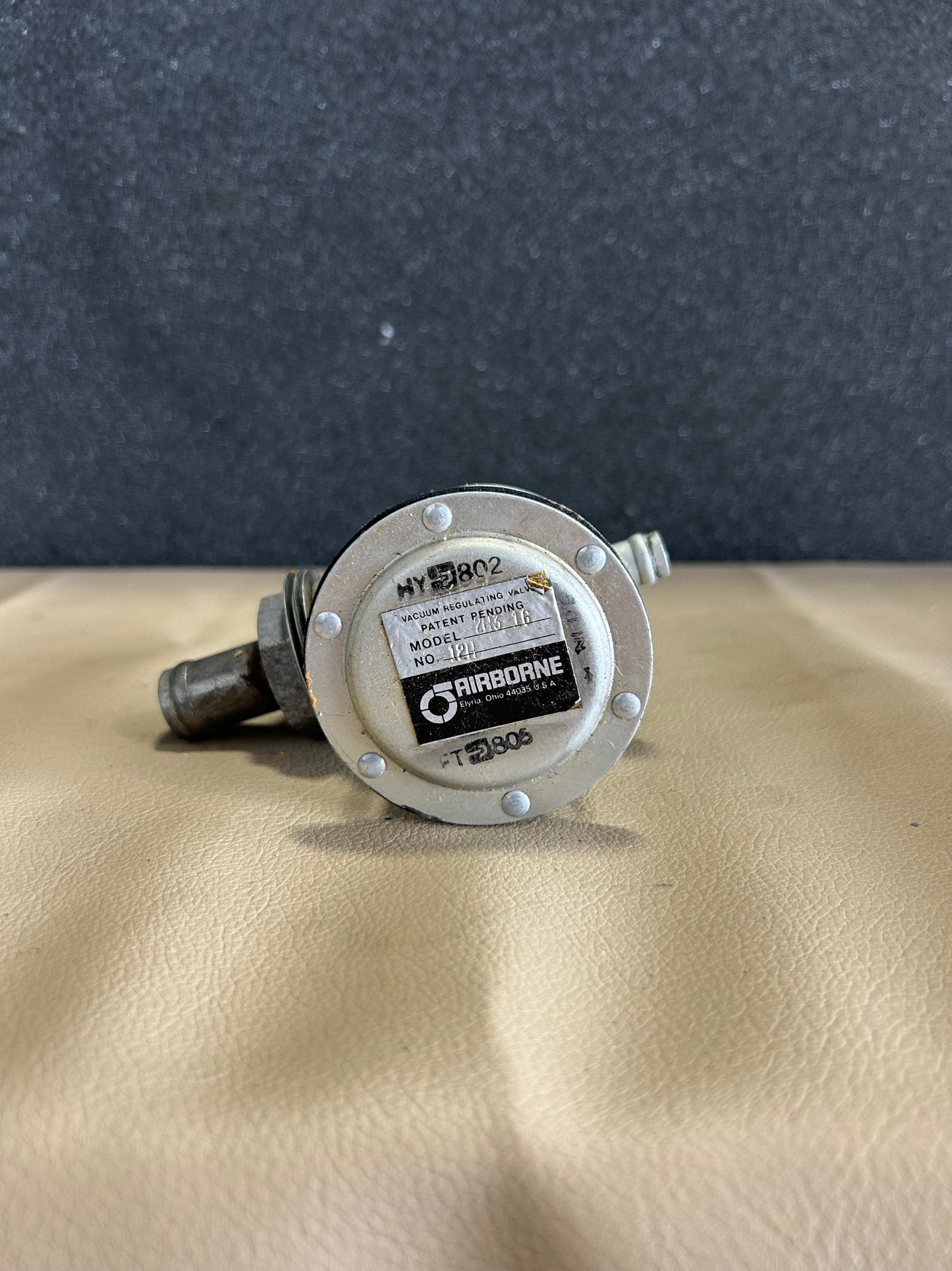 Airborn Vacuum Regulating Valve | P/N C482001-0401