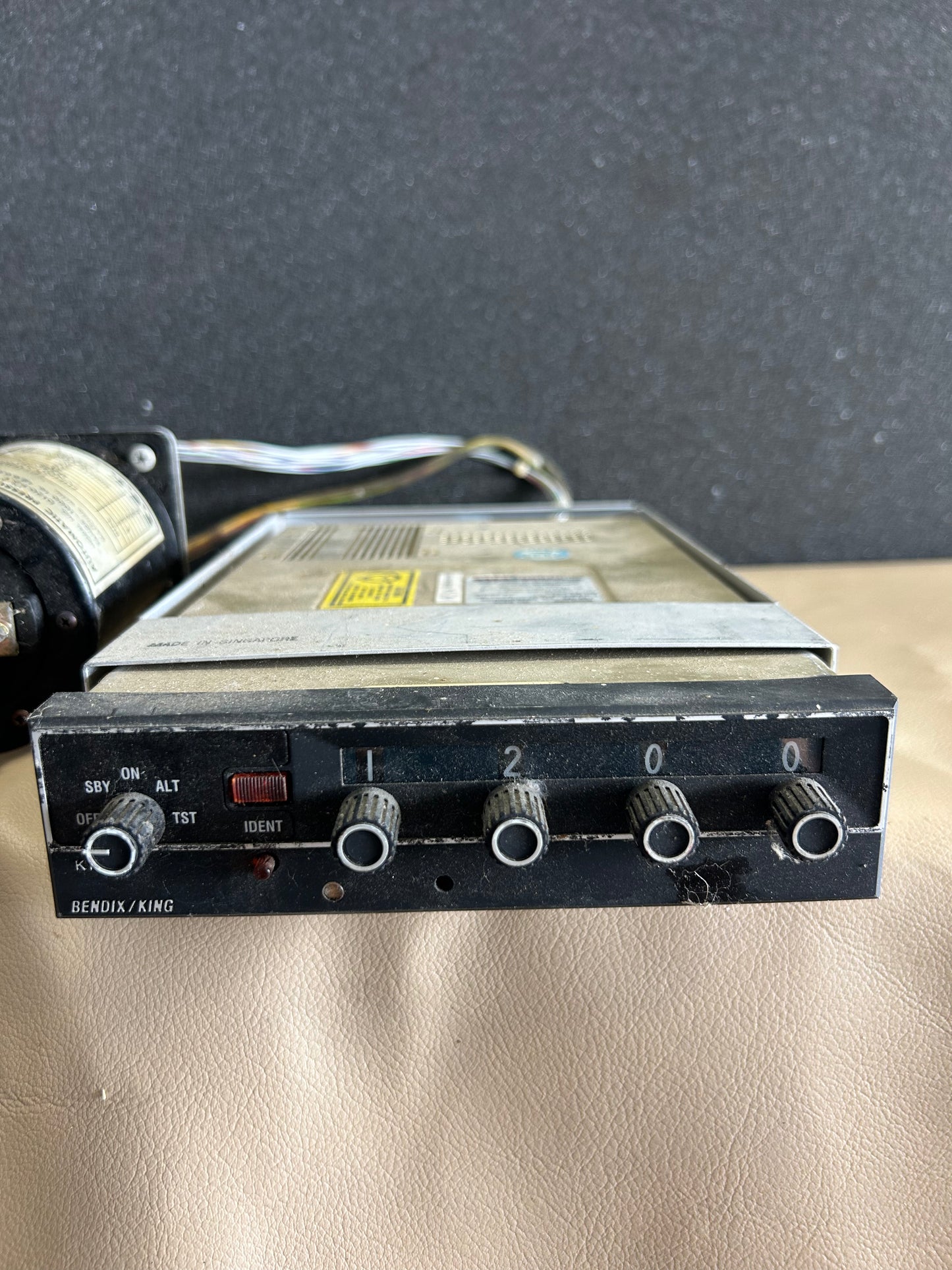 BendixKing KT-76A W/ Trans-Cal Altitude Digitizer | P/N 066-1062-00 | P/N D120-P2-T