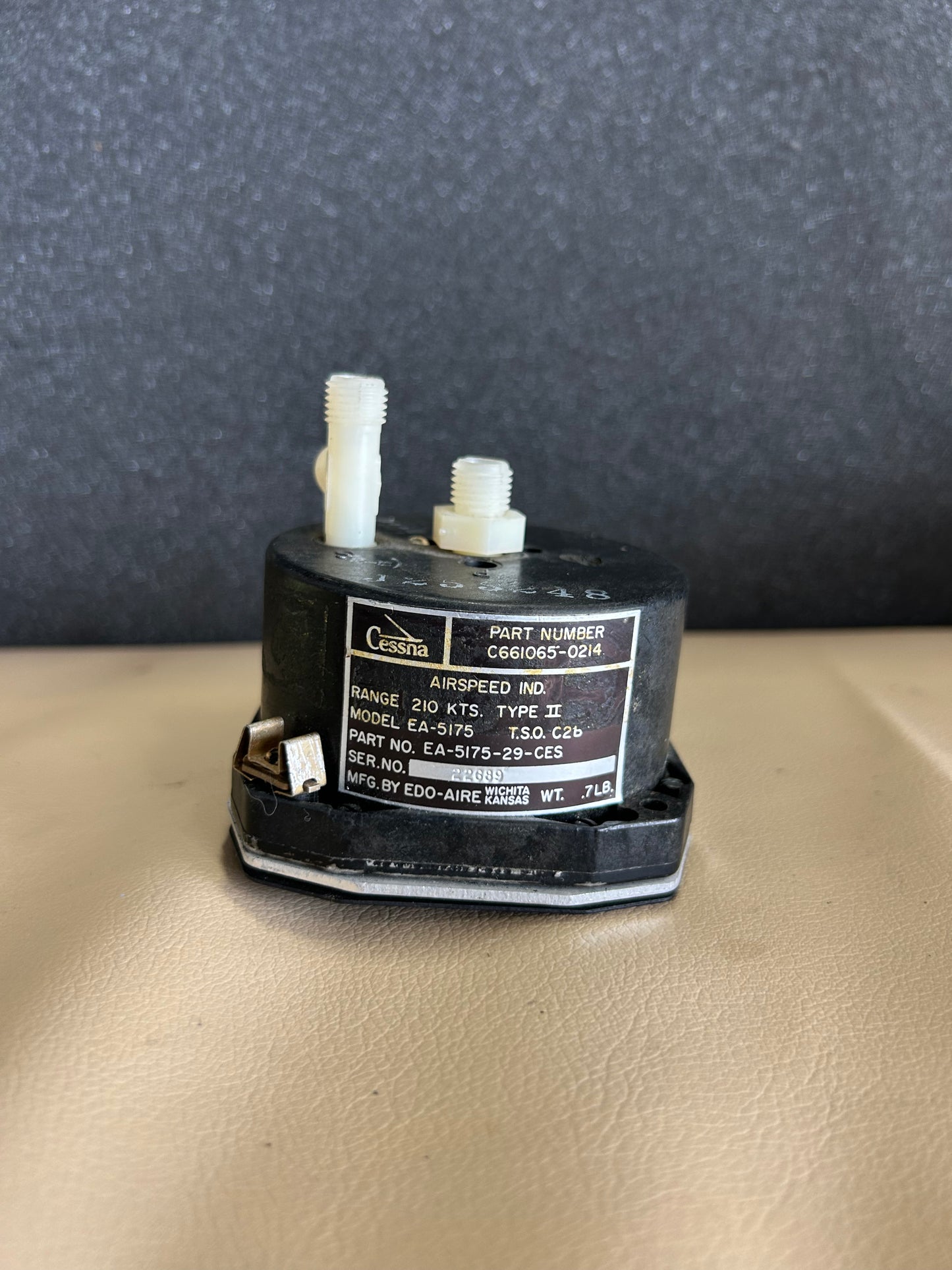 Airspeed Indicator | P/N EA-5175-29-CES