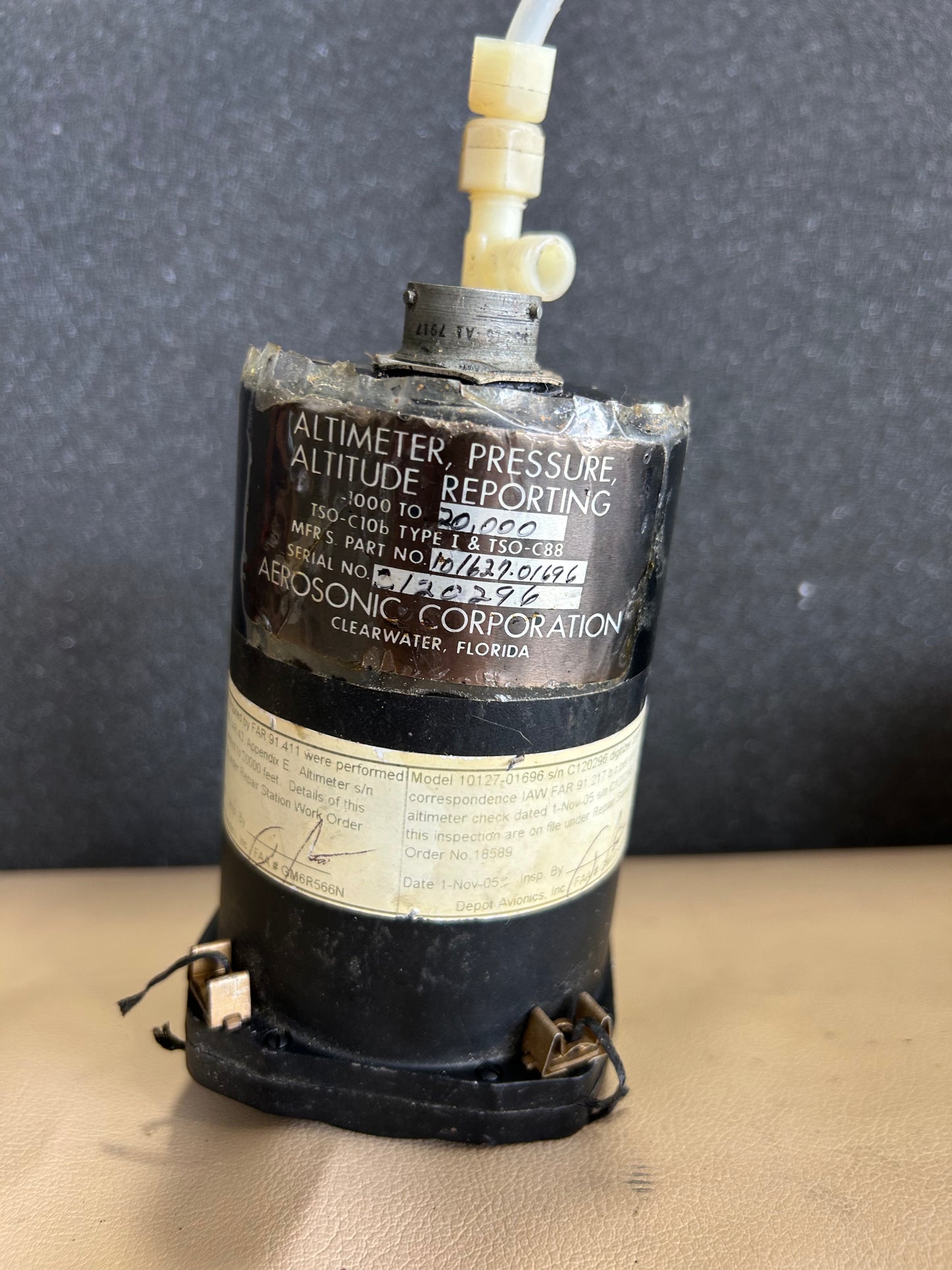 Aerosonic Altimiter | P/N 101627-01696