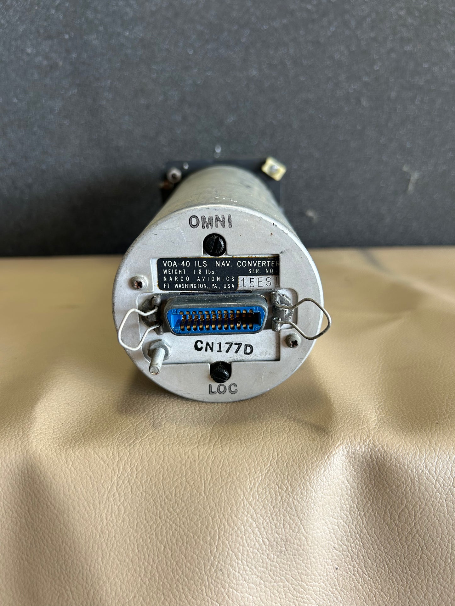 VOA-40M Narco ILS-NAV Converter Indicator Unit | P/N CN177D
