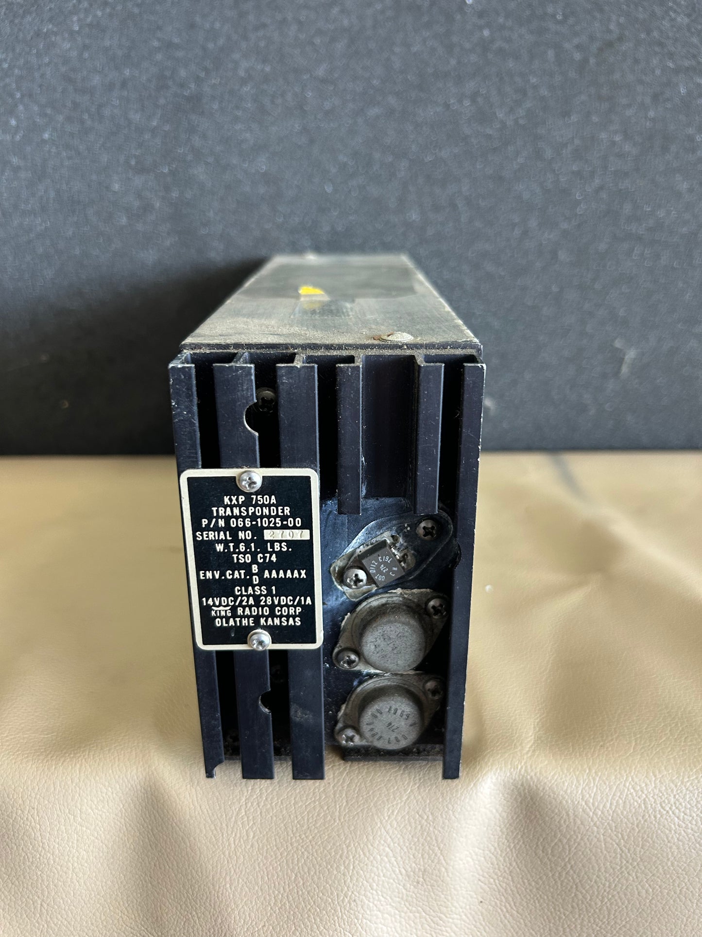 King KXP-750A Transponder | P/N 066-1025-00