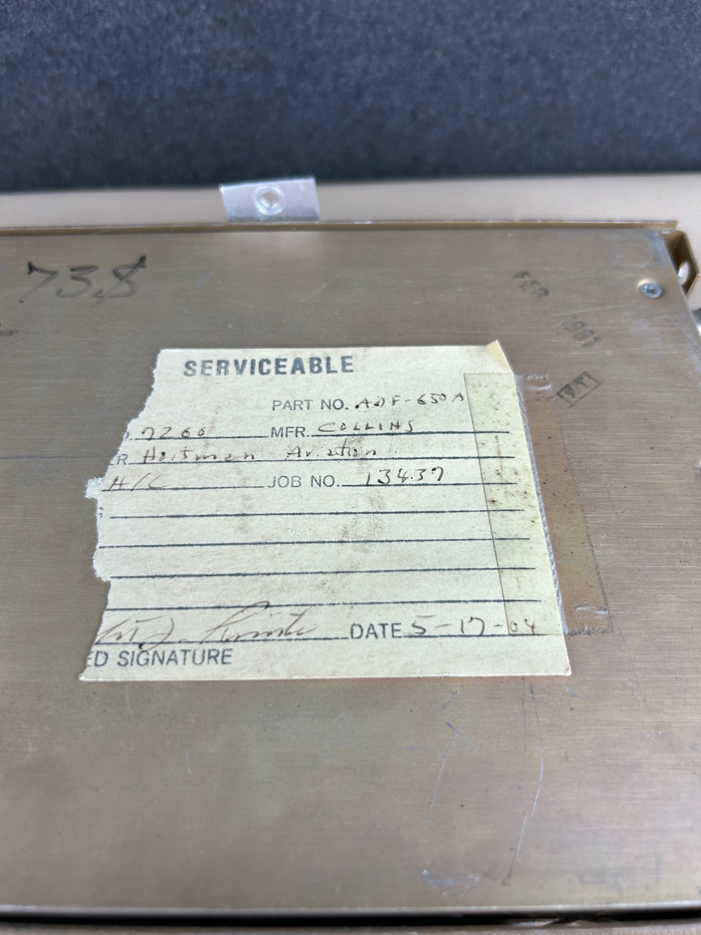 Collins RCR-650A ADF Reciever | P/N 622-3587-001