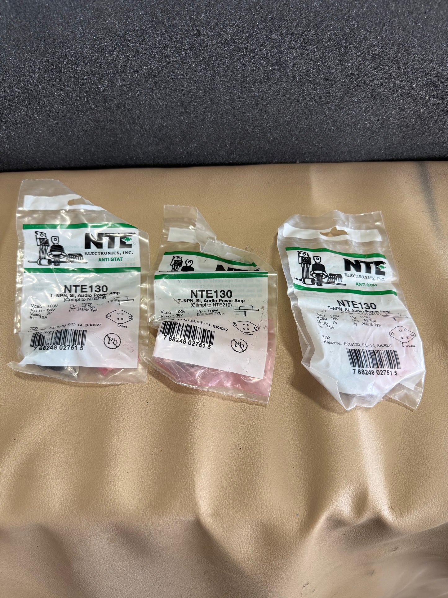 NTE Electronics Inc. Audio Power Amp Transistor | P/N NTE130