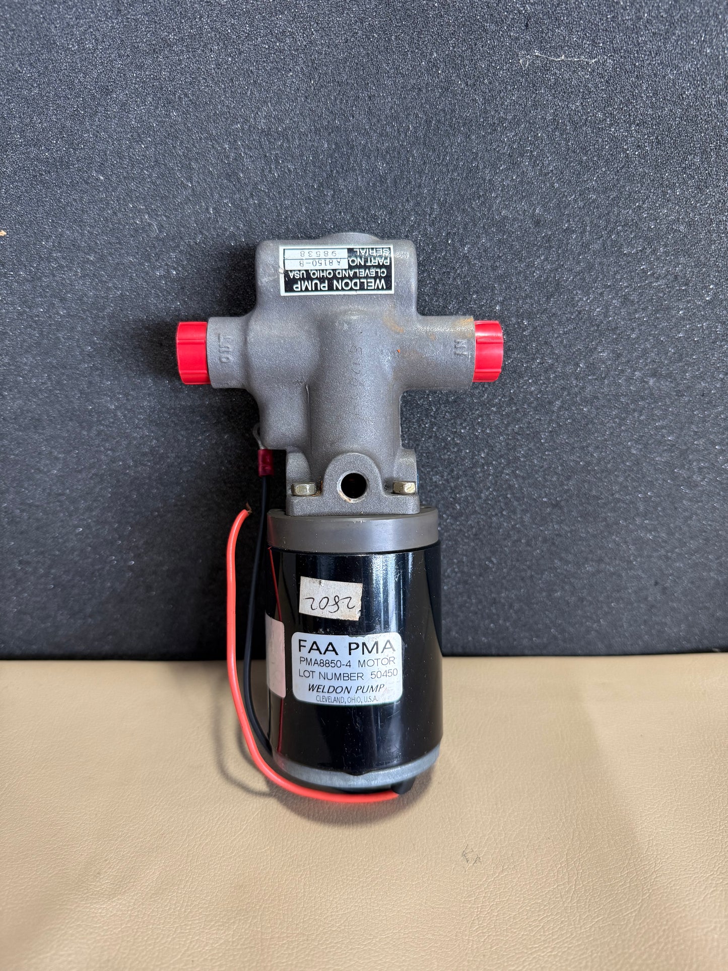 Weldon Fuel Pump | P/N A8150-B | P/N PMA8850-4