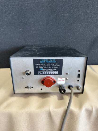 KU-193 Comm Tranceiver | P/N 062-0004-00