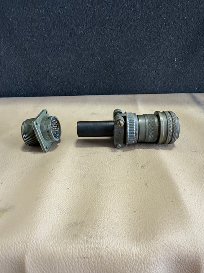 Amphenol Industrial Connector | P/N MS3106A20-27S | P/N MS3102A20-27P