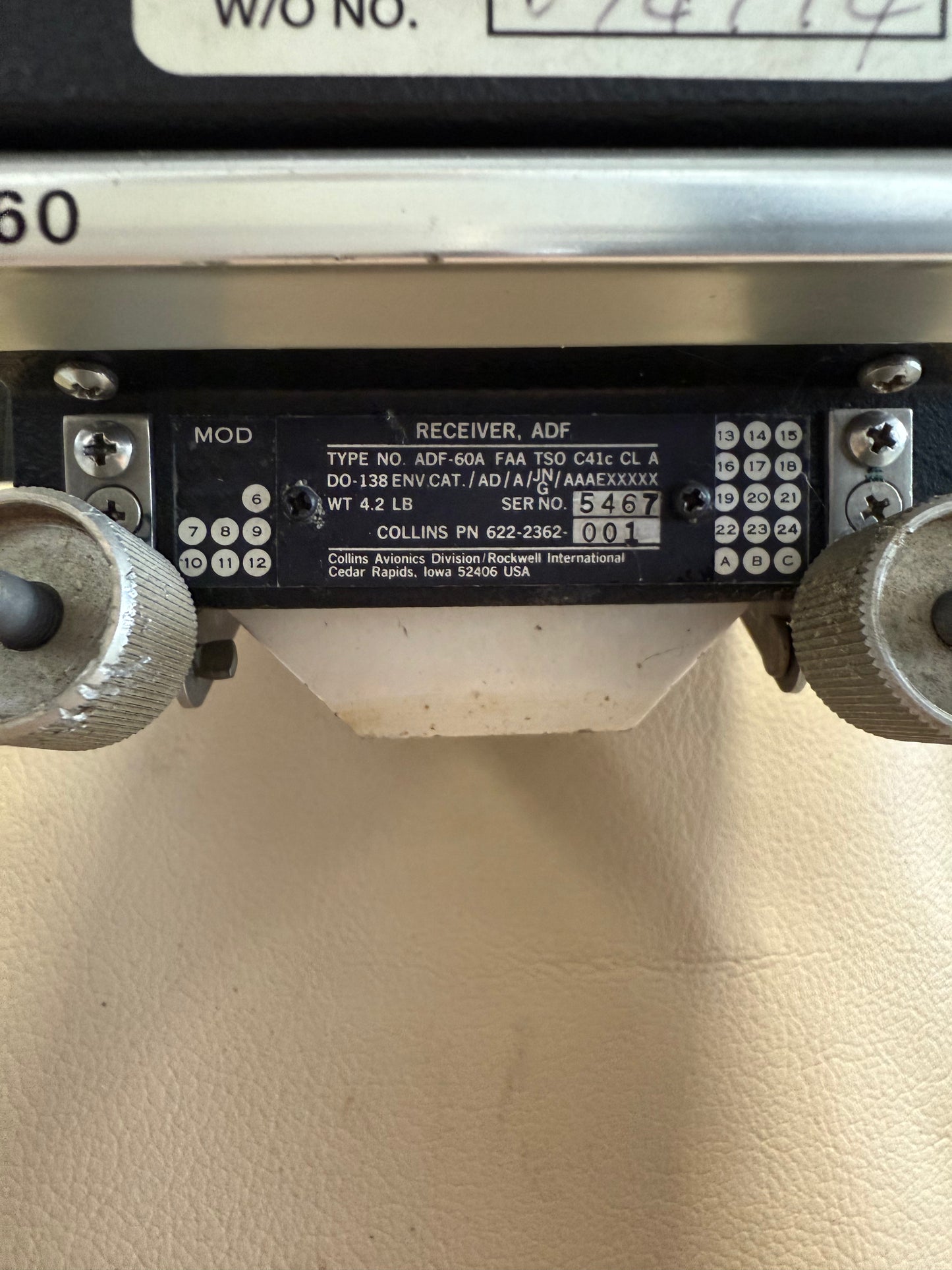 Collins Aerospace ADF-60A | P/N 622-2362-001