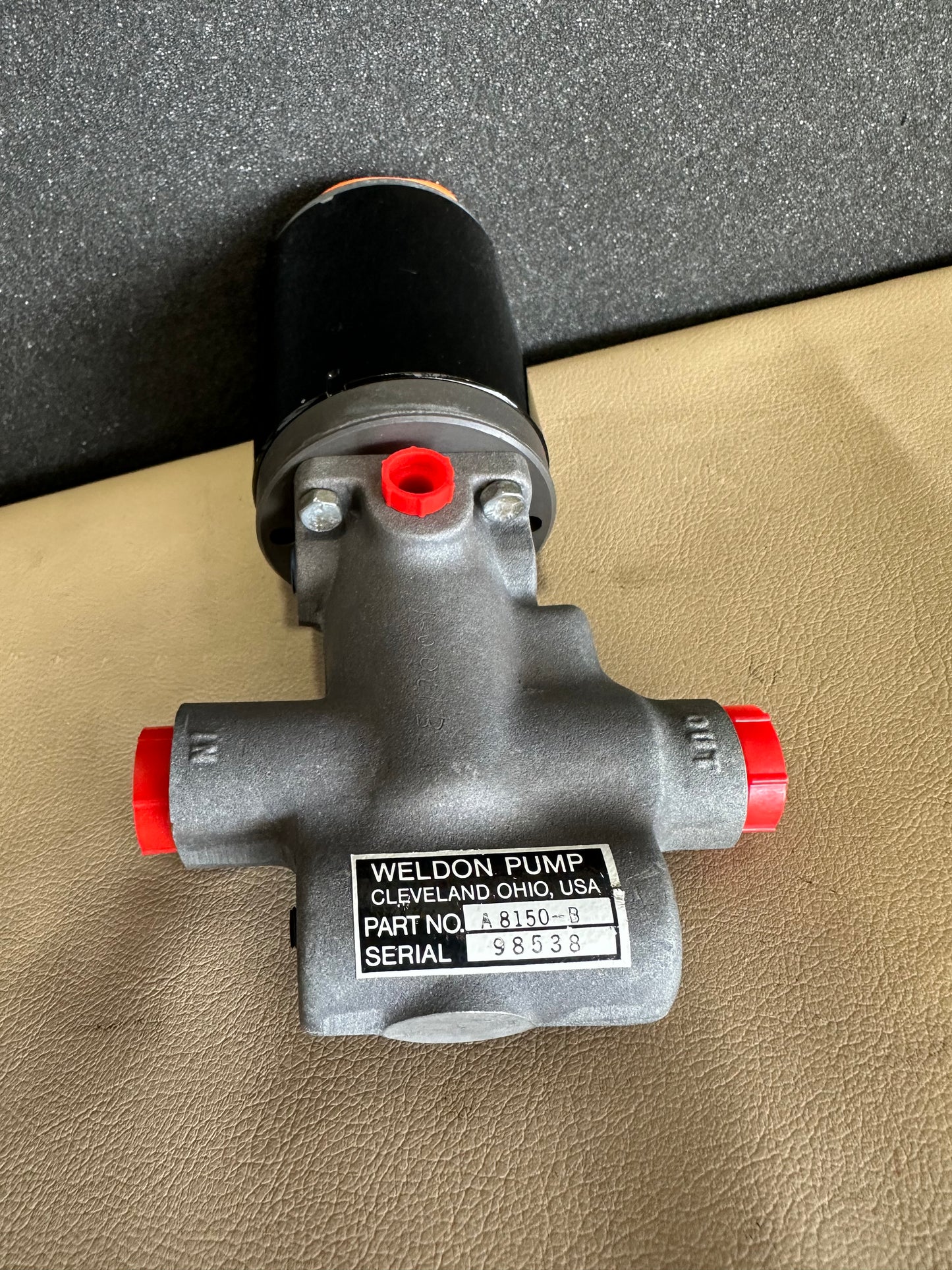 8150-B Weldon Fuel Pump Overhauled Exchange ($600 core charge included)