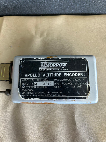Apollo II Morrow Altitude Encoder | P/N 428-2003