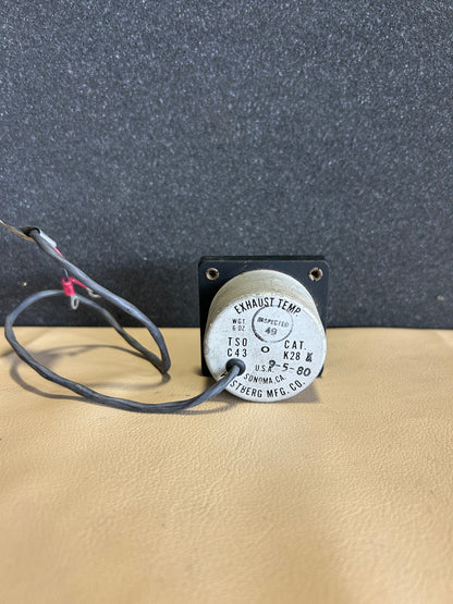 Westberg Exhaust Temp. Gauge | P/N TSO-C43