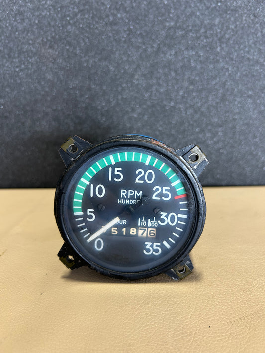 Stewart Warner | Recording Tachometer | P/N 551XSV4