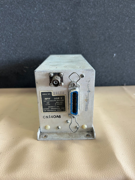 Narco UGR-2 UHF Glideslope Reciever | P/N CN140A6