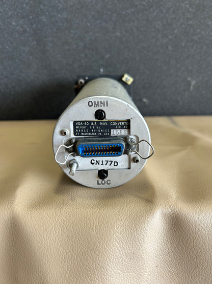 VOA-40M Narco ILS-NAV Converter Indicator Unit | P/N CN177D