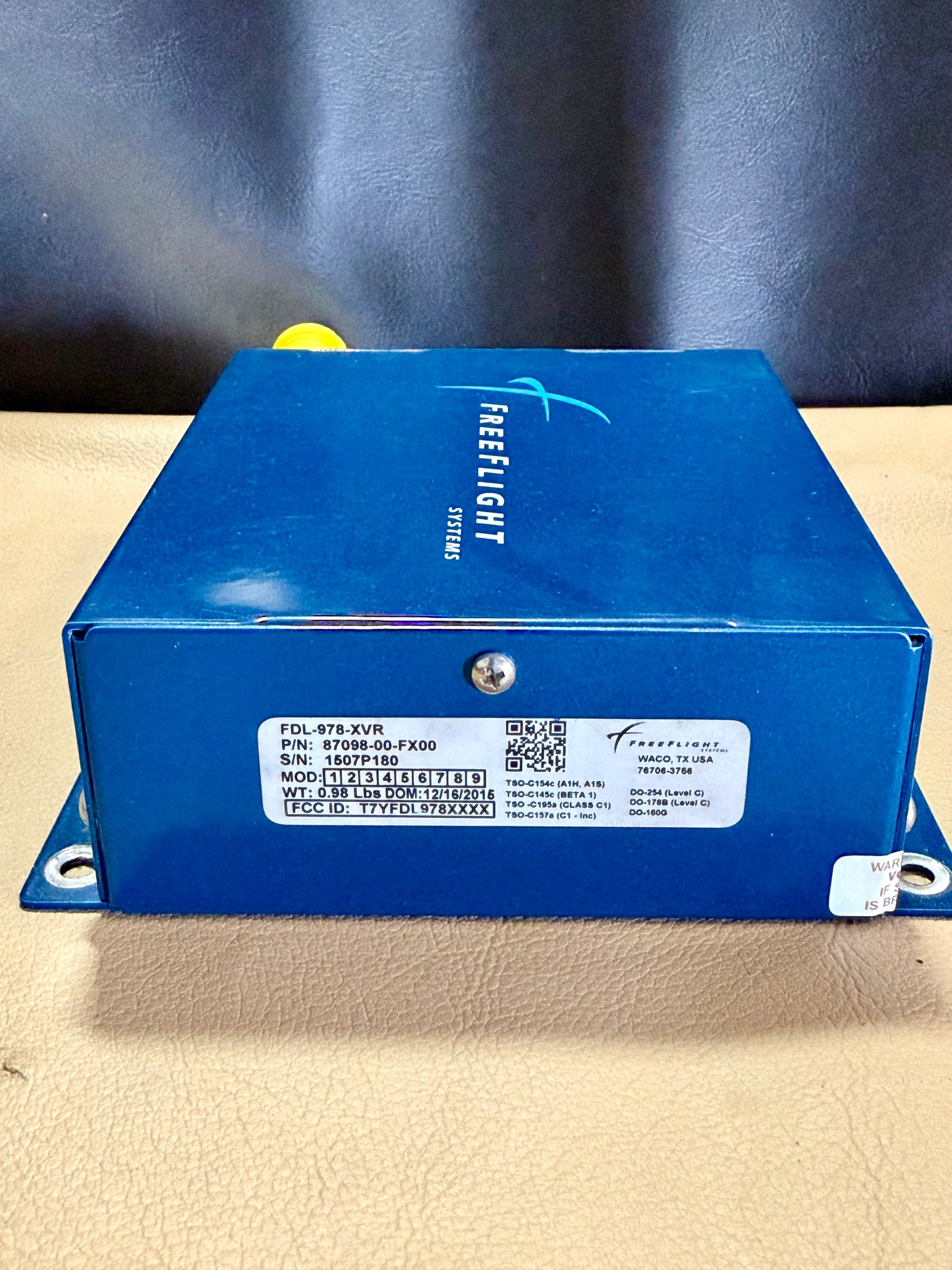 FreeFlight ADSB System FDL-978-XVR | P/N 87098-00-FX00