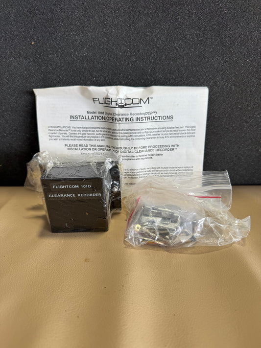 FlightCom Digital Clearance Recorder | Model 101d